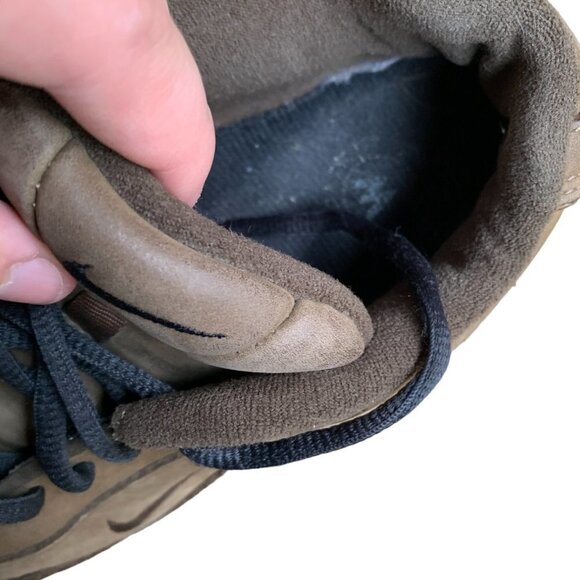 VINTAGE 1996 Nike Trainers Brown Size 6 - Picture 8 of 11
